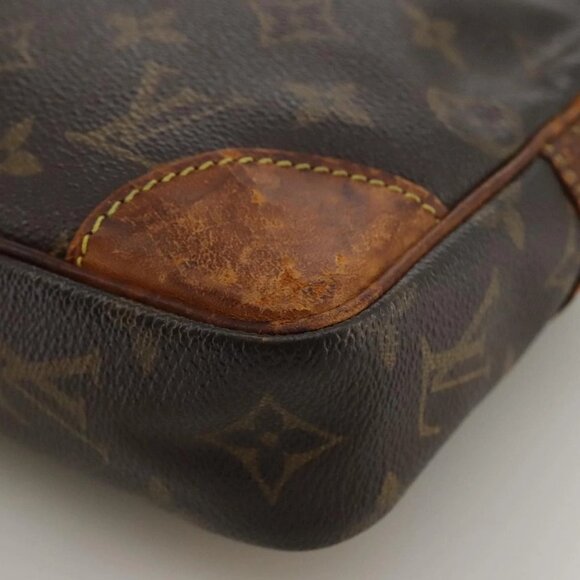LOUIS VUITTON Monogram Marly Dragonne GM Clutch Bag M51825 LV Auth 102959 - Picture 4 of 16